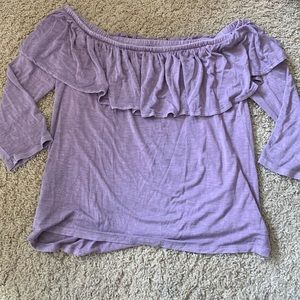 American Eagle 3/4 off shoulder top